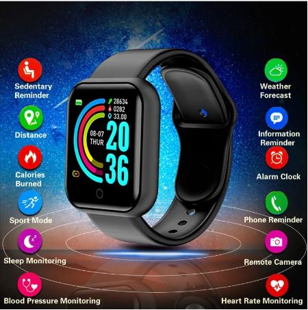 Ultra Fitness D 20 Smart Watch